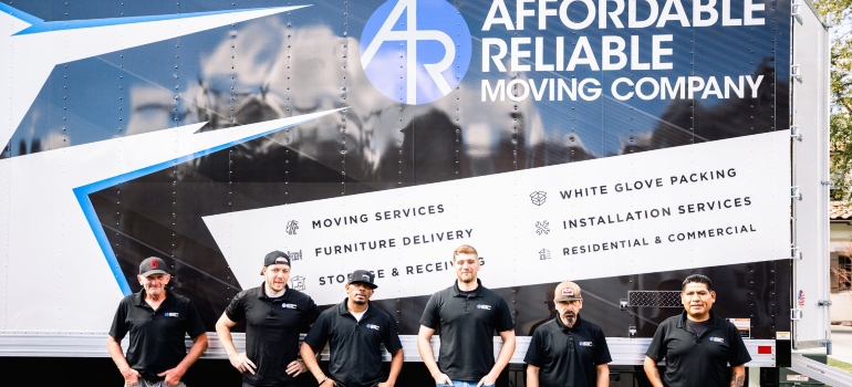 Safe movers from Affordable Reliable Moving and Storage