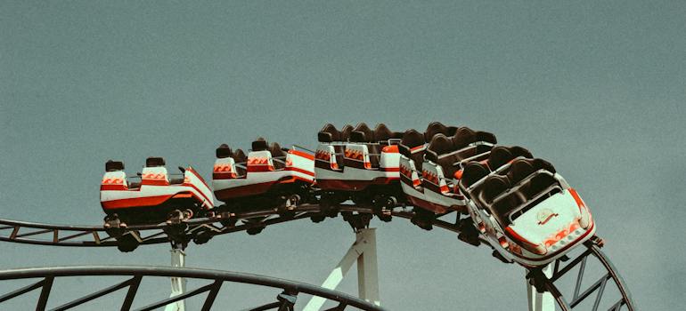 a roller-coaster, as one of the top 4 things to do in Anaheim