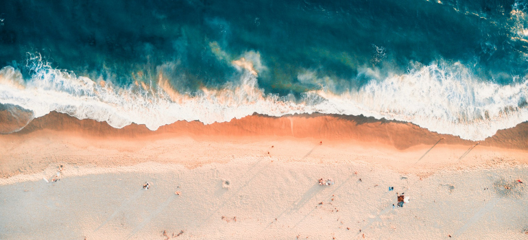 a beach you may encounter after moving to Orange County with a toddler