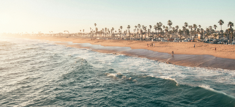 the stunning coast of Newport Beach which makes it one of the best cities for newlyweds in OC