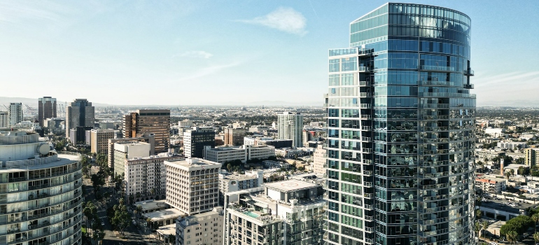 Buildings in Long Beach 